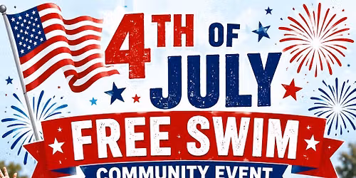 4th of July FREE Swim