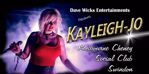 Kayleigh-Jo at The Rodbourne Cheney Social Club, Swindon