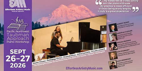 PNW Taubman Approach Piano Workshop