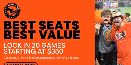 Cleveland Guardians at Baltimore Orioles at Oriole Park at Camden Yards