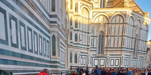 Natale a Firenze con i Golden Retriever