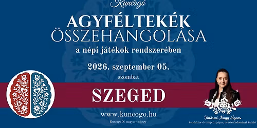 Agyf\u00e9ltek\u00e9k \u00f6sszehangol\u00e1sa a n\u00e9pi j\u00e1t\u00e9kok rendszer\u00e9ben - SZEGED