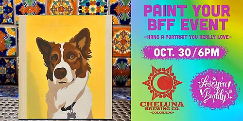Paint by # of your PET @Cheluna Brewing  w Love You Buddy