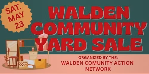 Walden Community Yard Sale