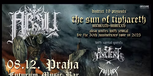 ABSU, ANCIENT, TRIVAX - Praha