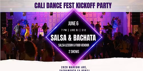 California Dance Festival Kickoff Party