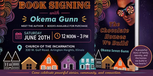 \ud83d\udcda Book Signing Event \u2013 Meet Author Okema \u201cSeven\u201d Gunn \u2728