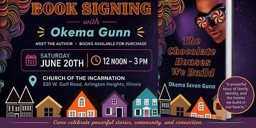 \ud83d\udcda Book Signing Event \u2013 Meet Author Okema \u201cSeven\u201d Gunn \u2728