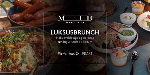Overd\u00e5dig luksusbrunch hos restaurant FEAST \ud83c\udf74\ud83e\uddc7\ud83c\udf73