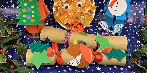 Christmas Crafting Family Fun- Healthy Holidays Activity