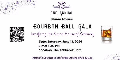 2nd Annual Simon House Bourbon Ball Gala