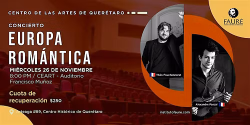 Europa Rom\u00e1ntica | Concierto de piano y viol\u00edn