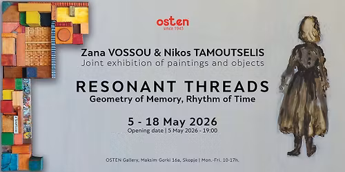 Resonant Threads: Geometry of Memory, Rhythm of Time | Zana VOSSOU & Nikos TAMOUTSELIS 