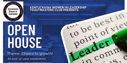 Toastmasters Open House