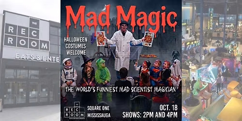 Mad Magic - A Halloween Family Magic Show - Mississauga