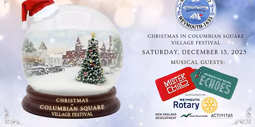 Weymouth's Christmas in Columbian Square Village Festival