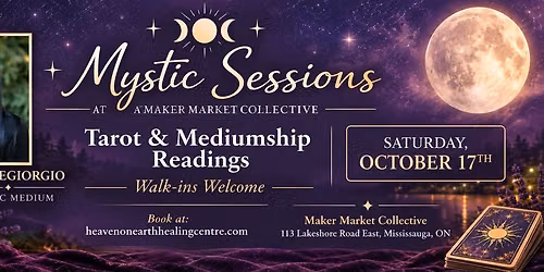 Mystic Sessions: Tarot & Mediumship Readings with Rose Degiorgio