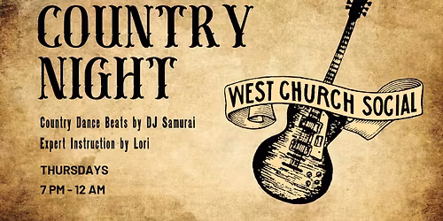 Country Night with Lori and Sam!