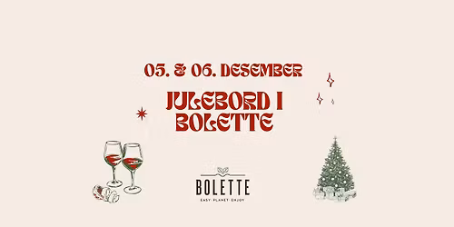 Julebord & DJ i Bolette