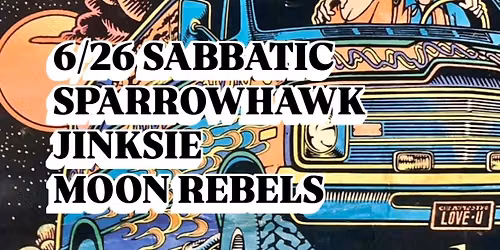 Sparrowhawk (MPLS) - ROCK AND ROLL w Jinksie & Moon Rebels