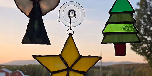 Stained Glass Xmas Ornaments