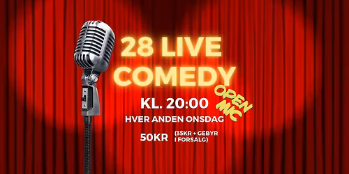 Open Mic Comedy p\u00e5 28 Live (18+) - Steffan Weber