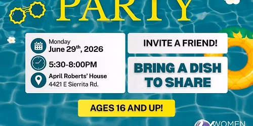 Ladies' Pool and Prayer Party!