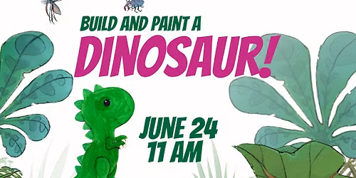 Build and Paint a Dinosaur