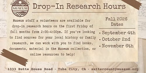 Drop-In Research Hours