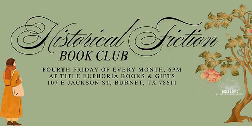 Historical Fiction Book Club at Title Euphoria