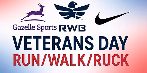 Veterans Day Run, Walk, or Ruck with Team RWB