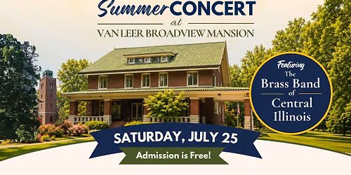 2026 Broadview Mansion Summer Concert