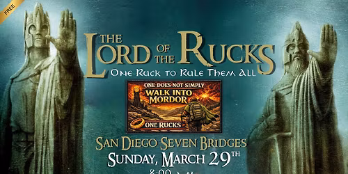 The Lord of the Rucks: San Diego Seven Bridges Hike - Triton Ruck Club