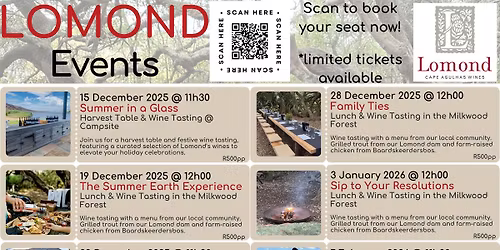 Lomond Long Table Events