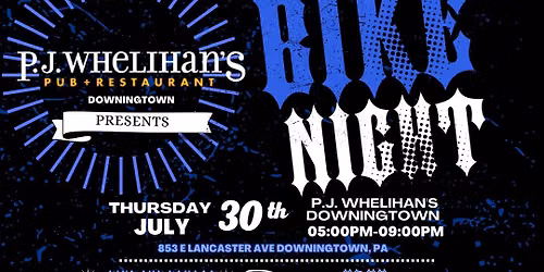 SHMC PA Downingtown Bike Night 2026