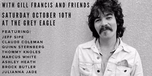 Celebrating John Prine with Gill Francis and Friends at The Grey Eagle