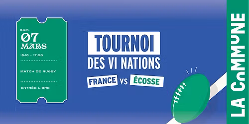 🏉 France vs Ecosse — Tournoi des VI Nations