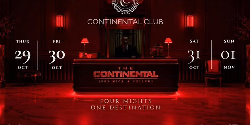 THE CONTINENTAL @ Continental Club HALLOWEEN FRIDAY