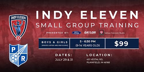 Indy Eleven Small Group Training