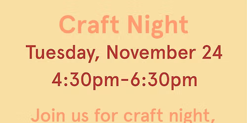 Craft Night