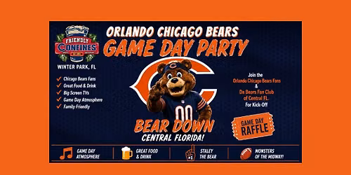 Orlando Chicago Bears Game Day Party 