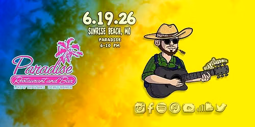 Blake Gardner @ Paradise (Sunrise Beach, MO)