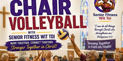 Chair Volleyball with Ebenezer Baptist Church
