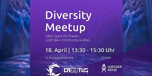 Diversity Meetup x CAGGTUS Leipzig | FLINTA