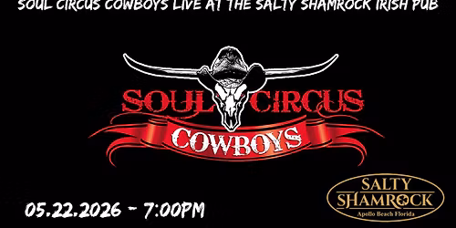 Soul Circus Cowboys LIVE at Salty Shamrock Irish Pub