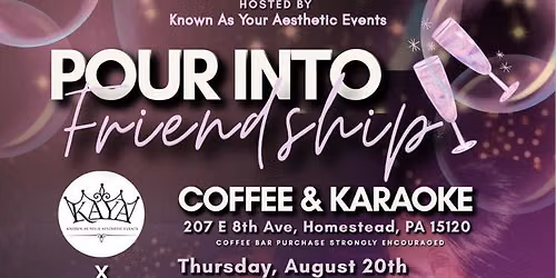Pour Into Friendship: Coffee & Karaoke