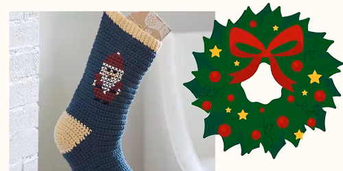 2 week Crochet stocking course  (Friday 31st Oct  & 7th Nov)