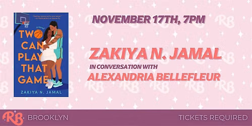 Zakiya N. Jamal Brooklyn Event for Two Can Play That Game