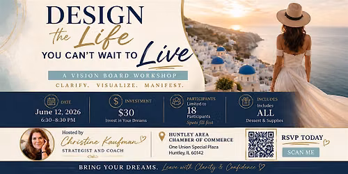 A Vision Board Making Event - Focus life on your biggest goals!