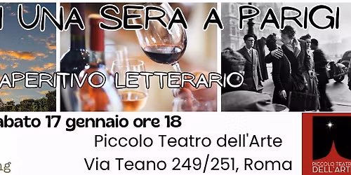Metti una sera a Parigi - Aperitivo letterario